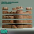 Castle-Keep-Floors-Separated-Webpage.jpg Castle - Norman Keep, DND scenery, medieval building, fantasy architecture, wargame scenery, 28mm and 32mm scale