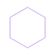 Hexagono.stl Hexagon led