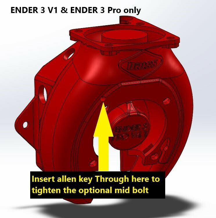 ender-3-pro-v4.1-3.jpg STL file Ender 3, 3 V2, 3 pro, 3 max, dual 40mm axial fan hot end duct / fang. CR-10, Micro Swiss direct drive and bowden compatible. No support needed for printing・3D print design to download, BrissMoto