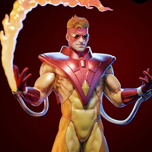 👹 Pyro by E.S Monster・ 3D File for 3D printing・Cults