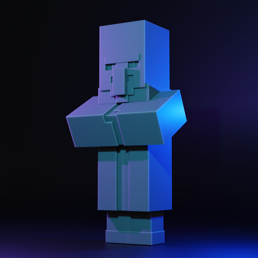 Villageois-render-2.png Minecraft-Villager
