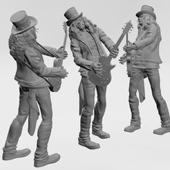 2.jpg Archivo STL Saul Hudson (Slash) - 3d imprimible・Modelo de impresión 3D para descargar