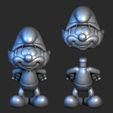 04.jpg Set 1 of 19 models of Smurfs / Smurfs, Gargamel and Azrael.