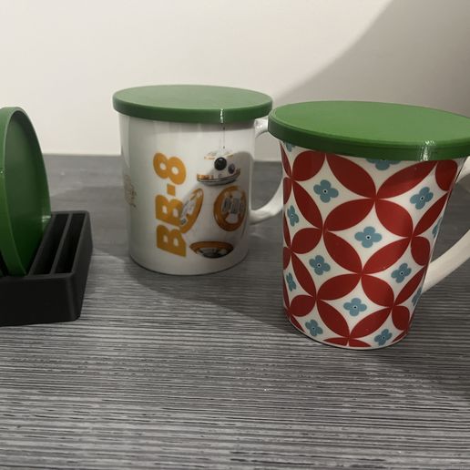 Cup or mug cover Ø90 3D model
