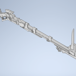 Cover.png STL file Honkai: Star Rail - Bronya Musket Rifle・3D printing idea to download