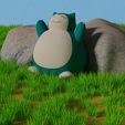 YawningSnorlaxpose1.png Are you sleepy, Snorlax?