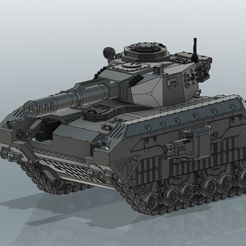 1.jpg 3D file Fenrir-Pattern Main Battle Tank・3D print model to download, MaelstromDesignworks