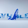 20220322_140937.jpg Fichier STL Flip texte - Baleine 2.0・Modèle à télécharger et à imprimer en 3D