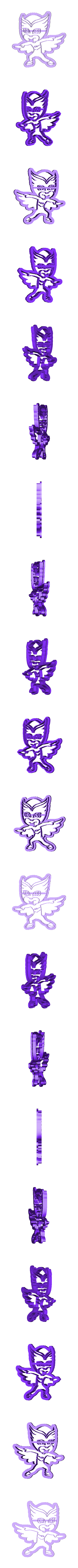 Owlette.stl Tous les ensembles d'emporte-pièces haut de gamme (+150 emporte-pièces)