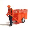 aa542bf3-9b52-43c3-b68d-ef74b54fbb4b-1.jpg Figure Pasukan Oren Garbage Man in 1:64 Scale