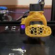 Ender 3, 3 V2, 3 pro, 3 max, двойной 40-мм осевой вентилятор hot end duct / fang. CR-10, прямой привод Micro Swiss и совместимость с боуденом. Для печати не требуется поддержка