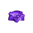 Split_obese_heart.stl Anatomical human obese heart in cross section