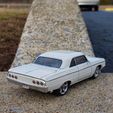 Impala-Rear.jpg STL file 64 Impala SS Body Shell (Xmod and MiniZ)・3D printer design to download
