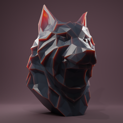 untitled.png Wolf low poly