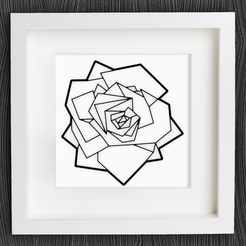 Capture d’écran 2018-01-19 à 14.56.56.png Descargue el archivo STL gratuito Personalizable Origami Rose • Objeto de impresión 3D, MightyNozzle