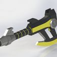 BLACK RENDER.JPG MMPR Power Blaster - 5 Weapons