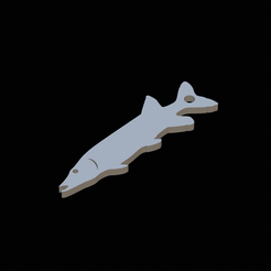 my_project.png STL file pike keychain / pendant・3D printing design to download