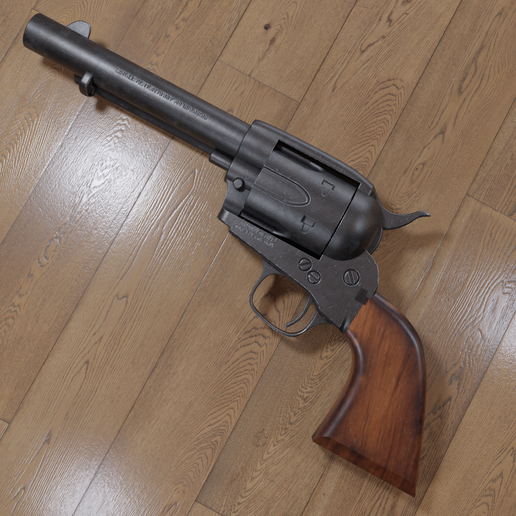 🤠 Revólver Colt Single Action Army .45 (PropGun) 1/1 Tamanho