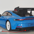 5b87aa6f-b55b-4dea-a5df-efe60f1efe8e4f.png Tamiya TT-02 Porsche GT3 RS Aleta de tiburón y alerón trasero estilo Manthey