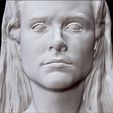 DoloresPrintWhite_0002_Layer 4.jpg 西部世界》中的 Dolores Abernathy 埃文-蕾切尔-伍德半身像