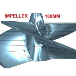 100MM.jpg 3 BLADE IMPELLER FOR JET PUMP UNIT- 100mm