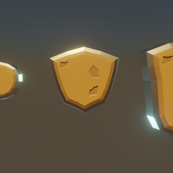 Escudos1.png Щиты Low Poly всех размеров: Малый, средний и большой комплект абсолютно бесплатно