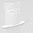 2.PNG The Scream Lithophane 3D print