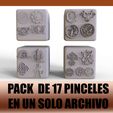 PINCELES-ZBRUSH-(3).jpg PACK OF 17 MULTIALPHA BRUSHES AND 199 ALPHAS BRUSHES ZBRUSH