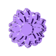 19- naturaleza 3 girasol 1 - 65mm - ex.stl Fichier STL Tournesol et pétales de fleurs・Modèle à imprimer en 3D à télécharger, albertled