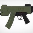 1.211.jpg Modified H&K MP5K from the movie Doom 3d print model