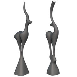 01.jpg Archivo 3D Deco de pie para ciervos・Idea de impresión 3D para descargar