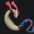 milotic-1.jpg Download OBJ file Pokemon - Milotic(with cuts and as a whole) • 3D printable object, ErickFontoura3D