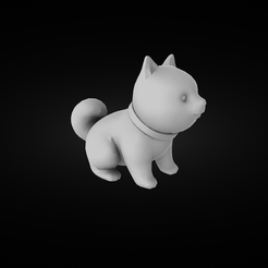 Cute-dog-sculpture-render1.png Скульптура милой собаки
