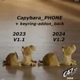 Capybara24_7.webp Capybara Phone Holder / Keyring