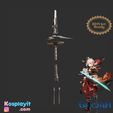 an Kosplayit TRS | ~ Genshin Impact - Bakufu Sword - Digital 3D Model Files - Kaedehara Kazuha Cosplay
