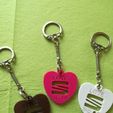 Love-SEAT.jpg Free STL file SEAT key ring・Template to download and 3D print