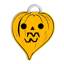 cute-halloween-4.png Archivo STL Llavero Calabaza Brillante・Diseño imprimible en 3D para descargar