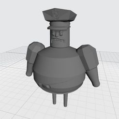 Free OBJ file Roblox Fusedgirl Mesh 🎲・3D printing template to