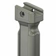 Angled-grip-2.jpg Airsoft Picatinny Angled grip with torch Pressure switch housing