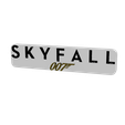 5.png 3D MULTICOLOR LOGO/SIGN - James Bond: Skyfall