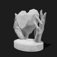 Shapr-Image-2024-02-22-101439.png Hands holding heart sculpture, Hand gesture statue, Love gift, engagement gift, marriage, proposal, diamond heart