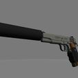 6.jpg AMT 1911 Hardballer 45 ACP (GAME/MOVIE MODEL PROP GUN)