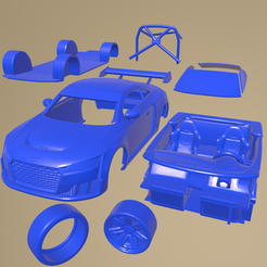 d09_005.png STL file Audi TT RS Clubsport Turbo 2017 PRINTABLE CAR IN SEPARATE PARTS・3D printing model to download