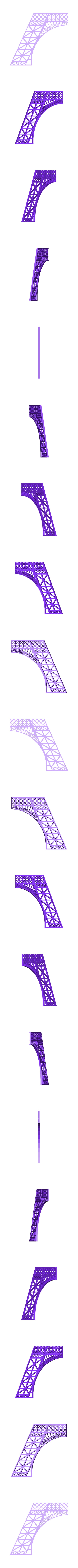 Eiffel_twr_A.stl STL-Datei Eiffel Tower HD kostenlos herunterladen • Modell für den 3D-Druck, Ogubal3D