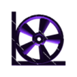 Mag-Wheel-Bracket-Right.stl Mag Wheel Shelf Bracket (Screw or Tape Mount)