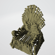 throne bones.png Download STL file Bone Throne • 3D printing template, Majin59
