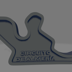Circuito-de-Almería.png STL file Circuito de Almería keychain・3D printer design to download