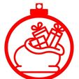 Diseño bola regalos.JPG Fichier STL Conception d'un sac de cadeaux de Noël・Modèle à imprimer en 3D à télécharger