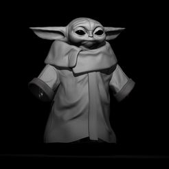 1.jpg Файл OBJ Голова грога・Дизайн для загрузки и 3D-печати
