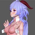 14.jpg GANYU BUNNY GENSHIN IMPACT CUTE SEXY GIRL GAME CHARACTER ANIME 3D PRINT